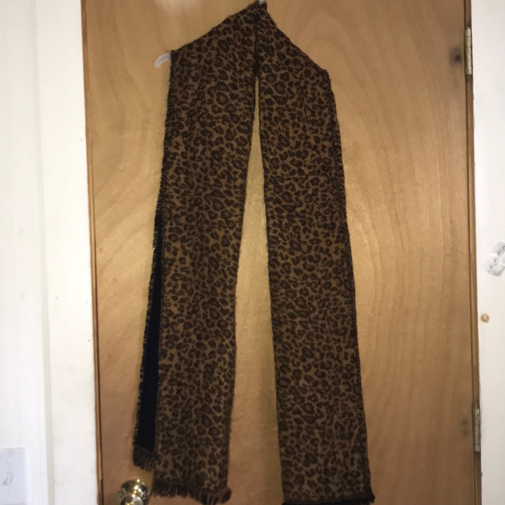 Leopard Print Blanket Scarf